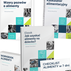 Ebook "Jak uzyskać alimenty?" + bonusy