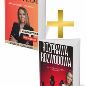 Zestaw: Ebook Rozwód z narcyzem + Ebook Rozprawa rozwodowa