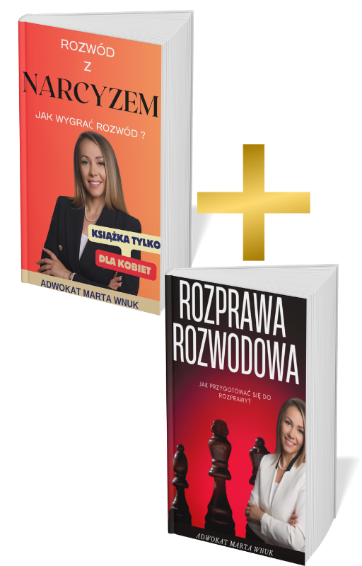 Zestaw: Ebook Rozwód z narcyzem + Ebook Rozprawa rozwodowa